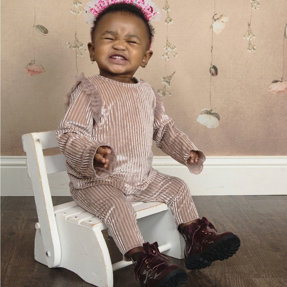 Zara velour matching set - Picture 2 of 4